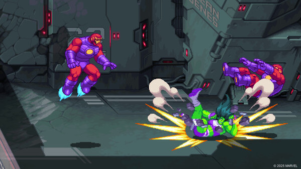 Игра MARVEL Cosmic Invasion, скриншот