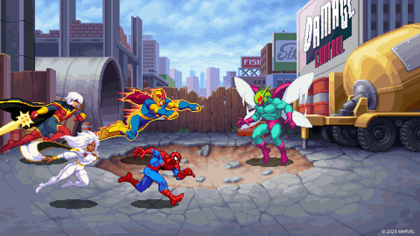 Игра MARVEL Cosmic Invasion, скриншот