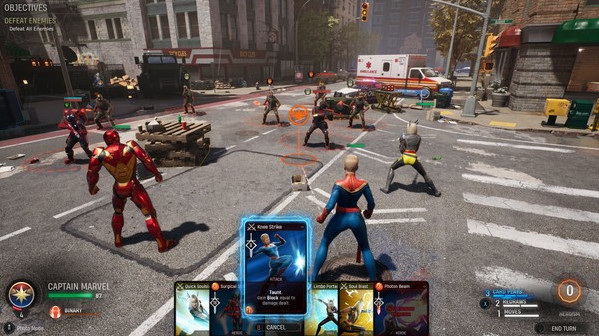 Игра Marvel's Midnight Suns, скриншот