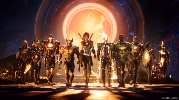 Игра Marvel's Midnight Suns, скриншот