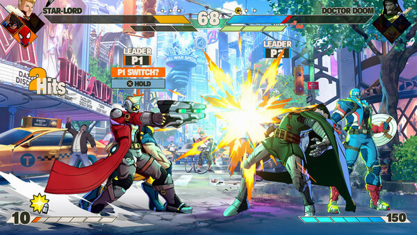 Игра MARVEL Tōkon: Fighting Souls, скриншот