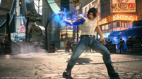 Игра Marvel vs. Capcom: Infinite - Winter Soldier, скриншот