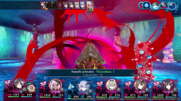 Игра Mary Skelter 2, скриншот