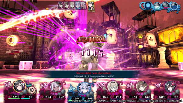 Игра Mary Skelter 2, скриншот