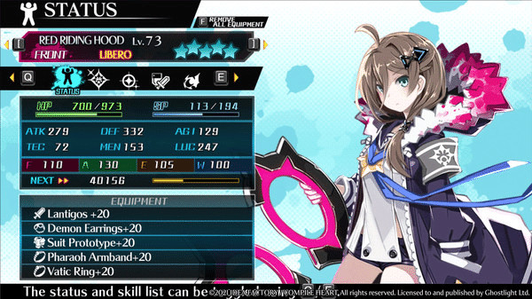 Игра Mary Skelter 2, скриншот