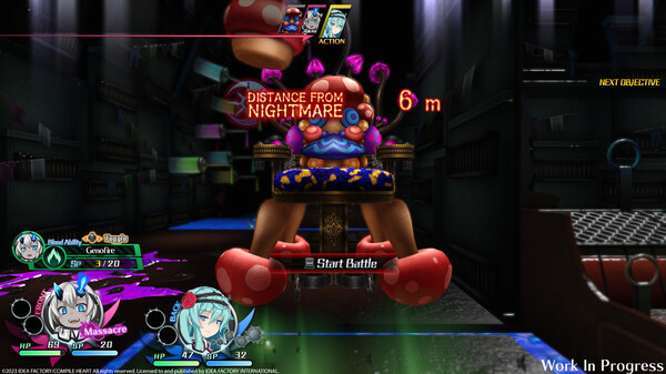 Игра Mary Skelter Finale, скриншот