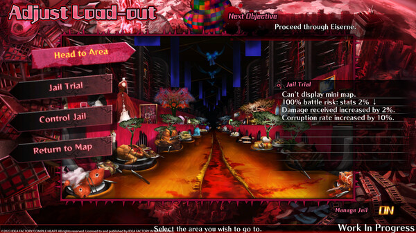 Игра Mary Skelter Finale, скриншот