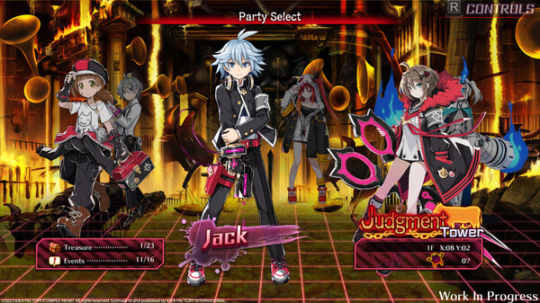 Игра Mary Skelter Finale, скриншот