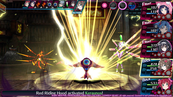 Игра Mary Skelter: Nightmares, скриншот