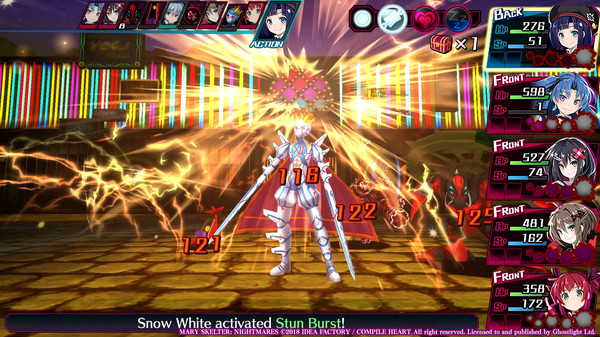 Игра Mary Skelter: Nightmares, скриншот