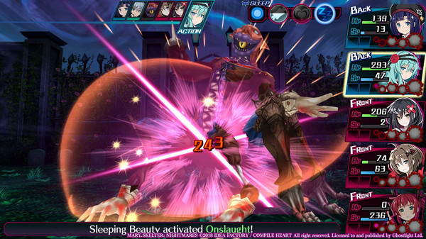 Игра Mary Skelter: Nightmares, скриншот