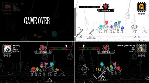 Игра Masky, скриншот