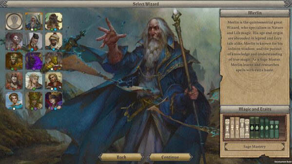 Игра Master of Magic, скриншот