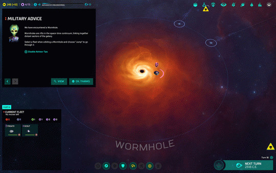 Игра Master of Orion, скриншот