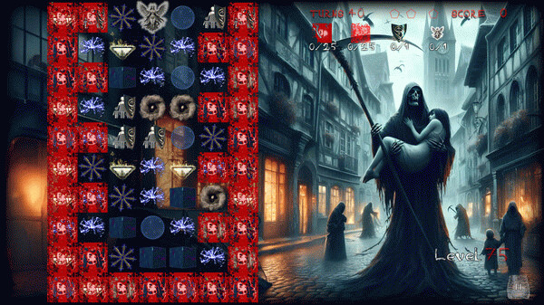 Игра Match 3 Game The World Is Going To, скриншот