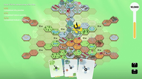 Игра Matching Meadows, скриншот