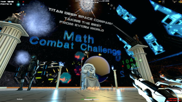 Игра Math Combat Challenge, скриншот