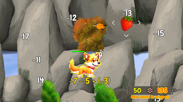 Игра Math4TopDogs, скриншот