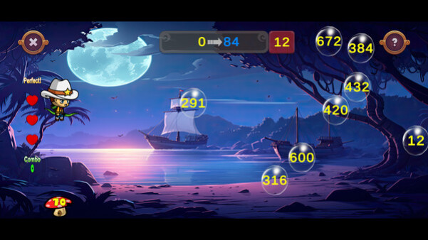 Игра Math4TopDogs, скриншот