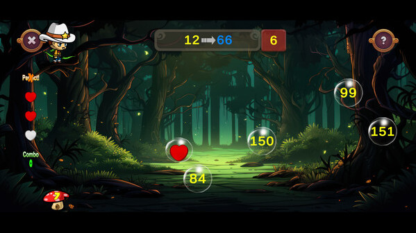 Игра Math4TopDogs, скриншот