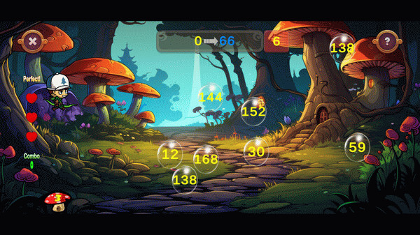 Игра Math4TopDogs, скриншот