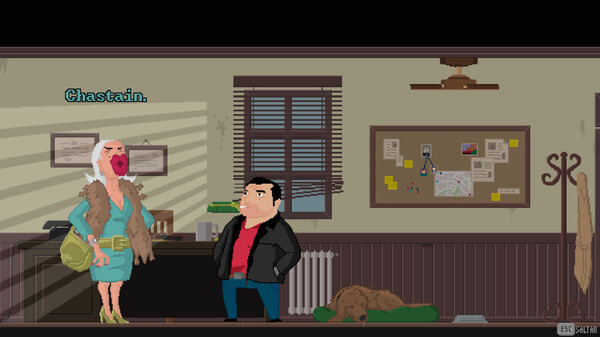 Игра Matt Murphy: El caso del convidado de piedra, скриншот