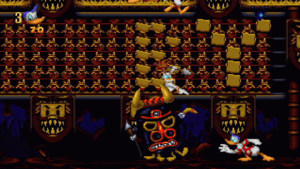 Игра Maui Mallard in Cold Shadow, скриншот