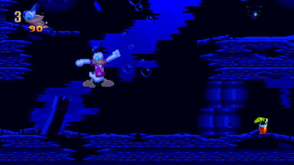 Игра Maui Mallard in Cold Shadow, скриншот