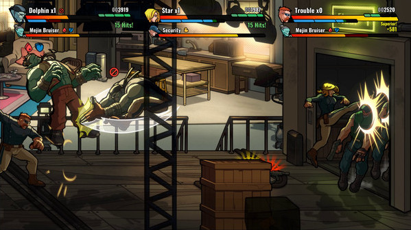Игра Mayhem Brawler, скриншот