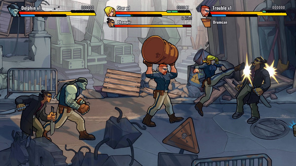 Игра Mayhem Brawler, скриншот