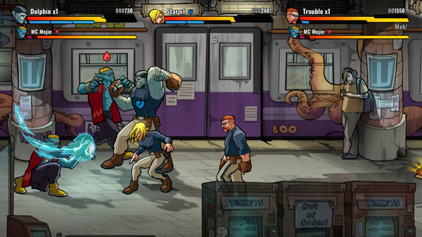 Игра Mayhem Brawler, скриншот