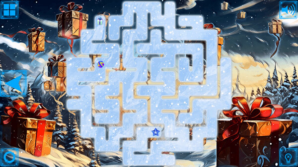 Игра Mazzle Christmas, скриншот