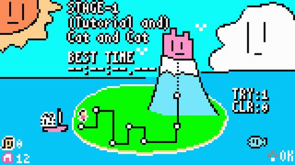 Игра Me and (My) Cat's Island, скриншот
