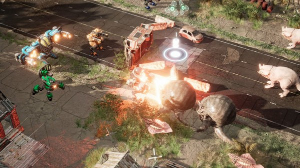 Игра Mech Armada, скриншот