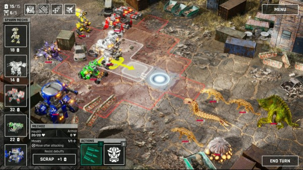 Игра Mech Armada, скриншот