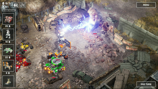 Игра Mech Armada, скриншот