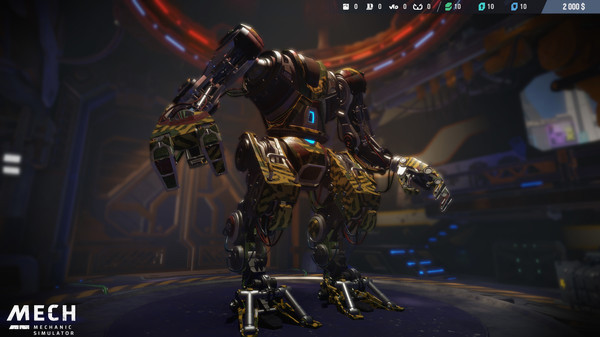 Игра Mech Mechanic Simulator, скриншот