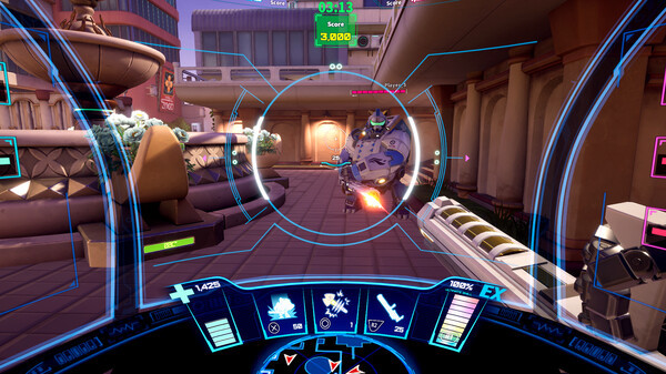 Игра Mecha Party, скриншот