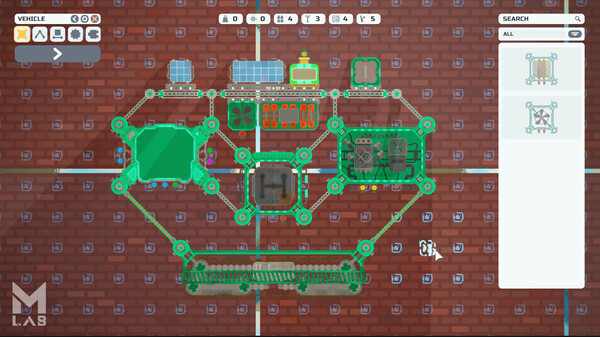 Игра Mechanical Lab, скриншот