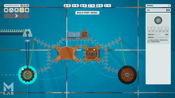 Игра Mechanical Lab, скриншот