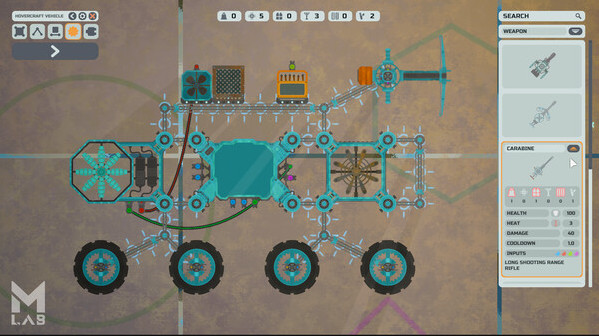 Игра Mechanical Lab, скриншот