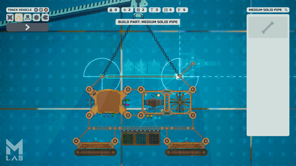 Игра Mechanical Lab, скриншот