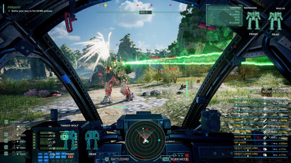 Игра MechWarrior 5: Clans, скриншот