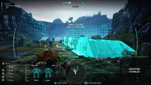 Игра MechWarrior 5: Clans, скриншот