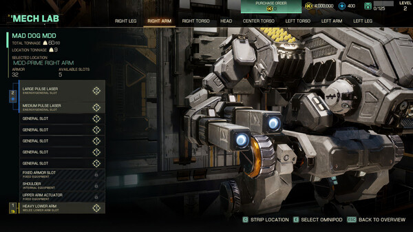 Игра MechWarrior 5: Clans, скриншот