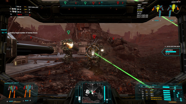 Игра MechWarrior 5: Mercenaries - Call to Arms, скриншот