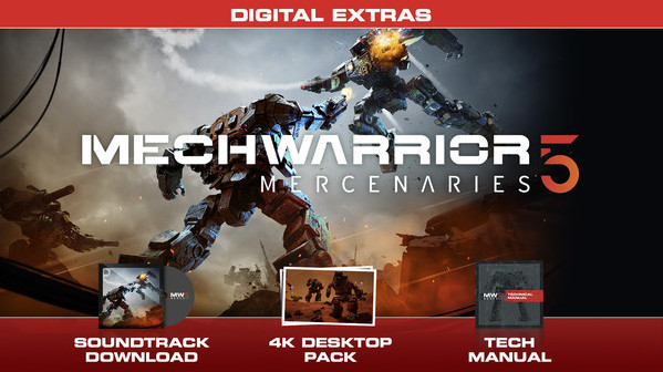 Игра MechWarrior 5: Mercenaries - Digital Extras Content, скриншот