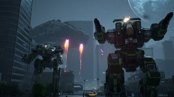 Игра MechWarrior 5: Mercenaries - Legend of the Kestrel Lancers, скриншот