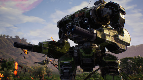 Игра MechWarrior 5: Mercenaries - Legend of the Kestrel Lancers, скриншот