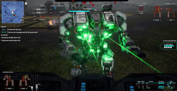 Игра MechWarrior 5: Mercenaries, скриншот